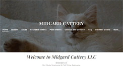 Desktop Screenshot of midgardcattery.com